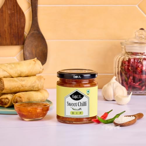 Image of ADF Soul Sweet Chilli Dip | Sweet & Mildly Spicy Sauce With Red Peppers & Garlic | Ideal With Finger Foods & Spring Rolls | 230g.