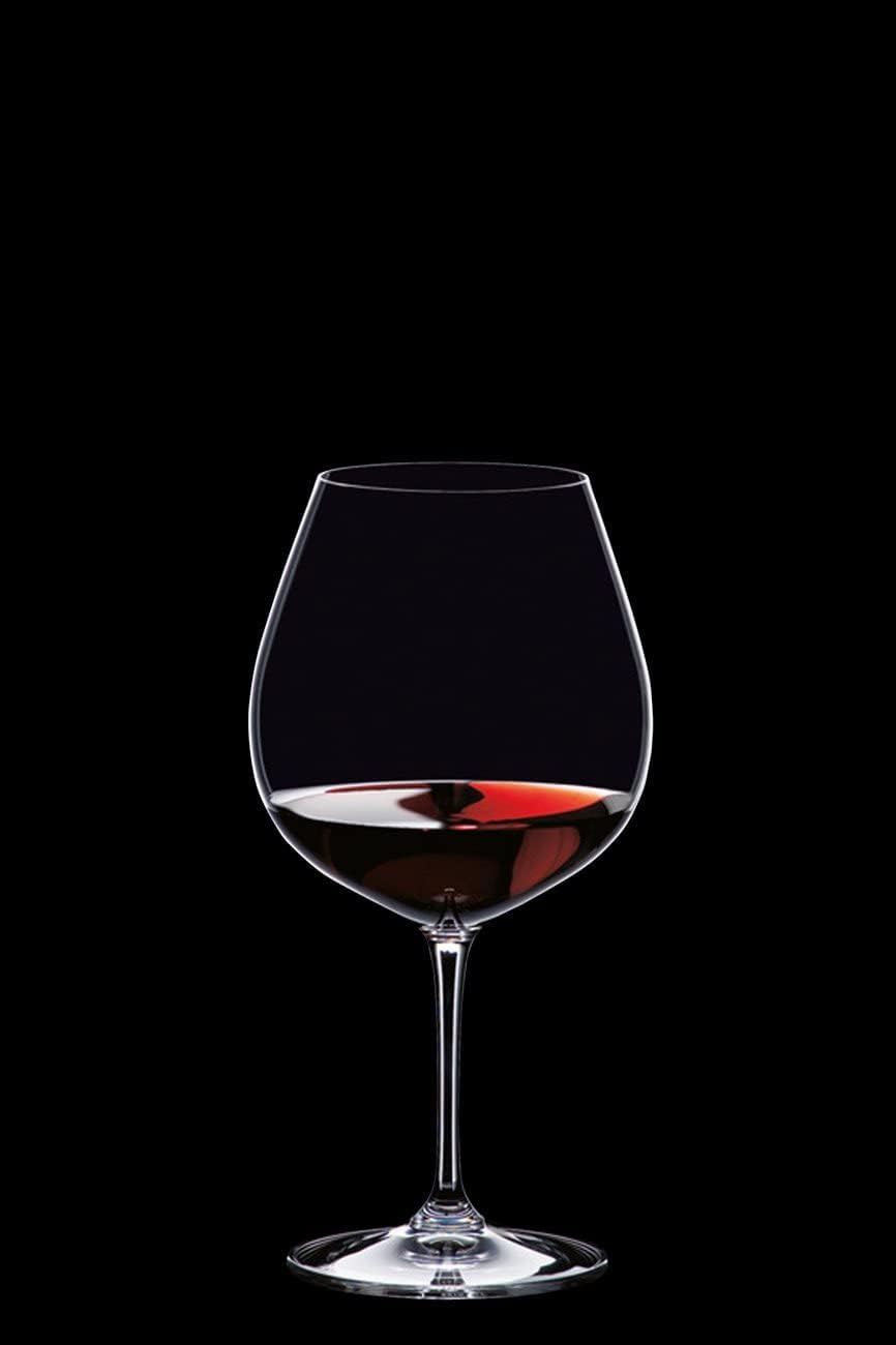 Riedel Vinum Pinot Noir Wine Glasses, Set of 2, Dishwasher Safe, 6416/07