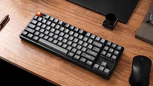 Image of Keychron K8 Max QMK Wireless Mechanical Keyboard /Fully Assembled (Hot-Swappable) / RGB Backlight Super Brown