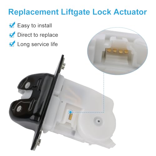 Image of WMPHE Trunk Lid Latch Lock Actuator Compatible with Nissan Murano Pathfinder Rogue 2009-2023 Replacement for 931-964 931964 905009NC0A 905009NC0B 905021AA0A 905024CL0A 905003JA1A 905003JA1B