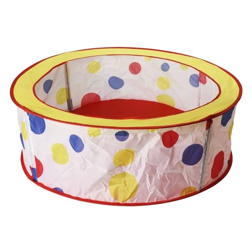 WELL HOME MOBILIARIO & DECORACIÓN WH14728 POP-UP Ballpool aus Polyester, Ø 83 x 30 cm, bunt, 83x83x30