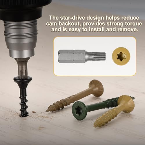 Vis à bois empreinte Torx T25 pour une fixation sans dérapage de vos structures - 5