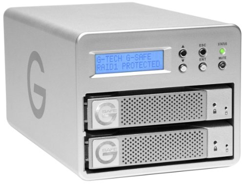 G-Technology G-SAFE 500GB zbgXbv\ |[^u Otn[hhCu RAID 1t ی십 0G00241