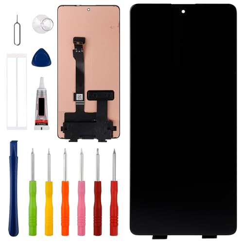Écran LCD Re-dmi Note 12 Pro 4G avec châssis noir pour modèle 2209116AG