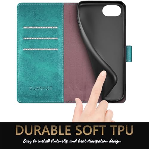 Coque portefeuille iPhone 16e SUANPOT résout le vol de données - 6