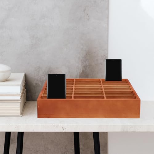 Boîte de rangement bois contre la distraction des téléphones - 8
