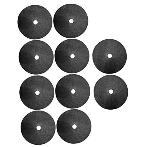 Sosoport 10pièces Toile De Désherbage pour Jardin Toile Couvre- pour Verger De Jardin Non Tissée Désherbage