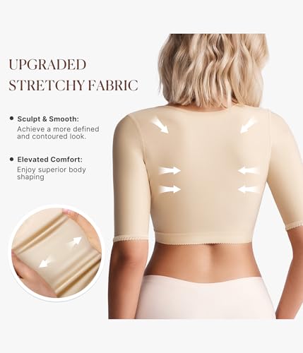 BRABIC womens Arm Compression Sleeve for Women Women shapewear tops