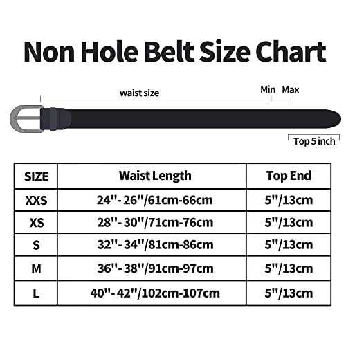 Univo Colors Multicolor Braided Elastic Stretch Oval Satin Nickel Pin Buckle Leather Loop End Tip For Women Girls Child Junior (Pink Blue 34") #TOP5