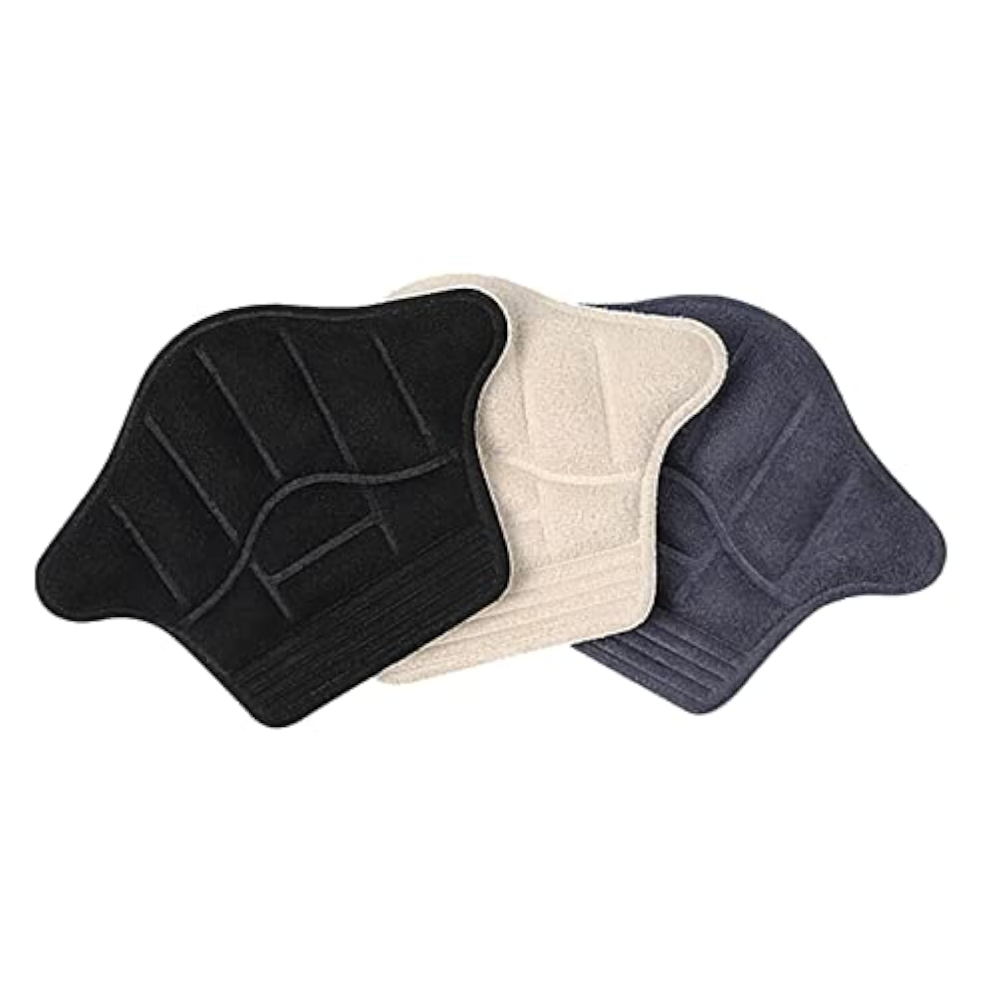 Adhesive Heel Cushion Liners for Comfort, Black