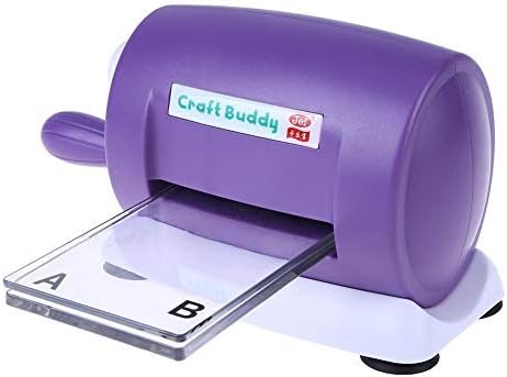 Occitop Die-Cut Machines Dies Cutting Embossing Home DIY Scrapbooking Paper Cutter (Purple)
