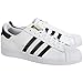adidas Originals mens Superstar Sneaker, White/Black/White, 5 US