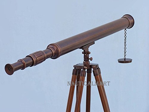 Telescopio NauticalMart con trípode de pie 40" miniatura 4