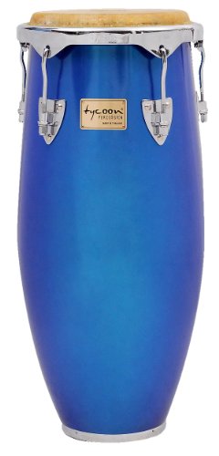 Tycoon Percussion TC-913 C BLSP/S 12.5 Inch Concerto Series Blue Spectrum Tumba With Single Stand