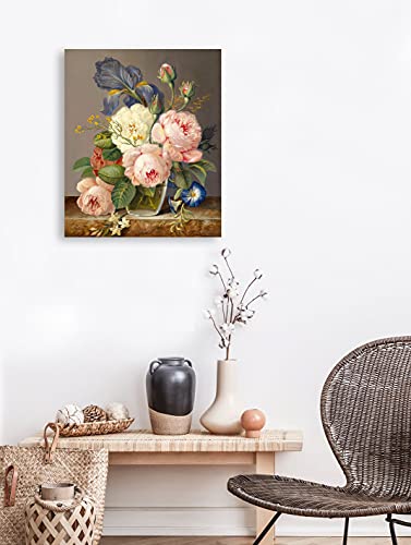 Artmaple Paint By Number For Adults Beginner Students,Ideal Gift Choice For Birthday,Anniversary Or Any Festival. Diy Acrylic Painting Kit For Room Decor (16X20, A Bunch Of Flowers) #TOP3