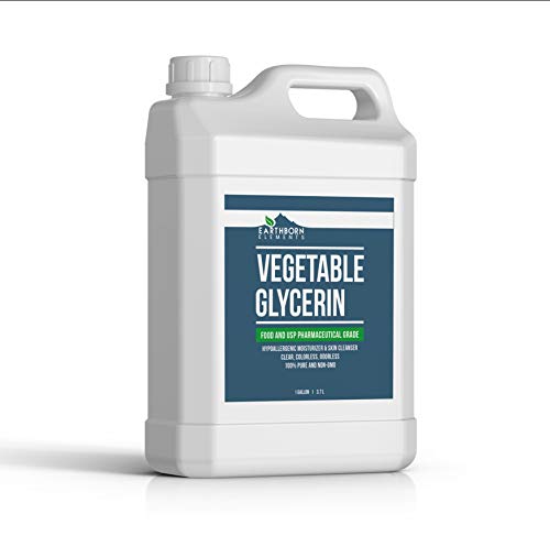 Vegetable Glycerin (1 Gallon) Food & USP Grade, Moisturizer, Skin Cleanser, Cooking Ingredient