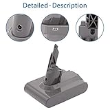 Abakoo 3500mAh Li-ion Battery Replacement for Dys V7 Battery 21.6v SV11 V7 Motorhead Pro, Trigger, Animal, Car+Boat Absolute 75.6WH Handheld Vacuum Cleaner Spare Parts - Image 4