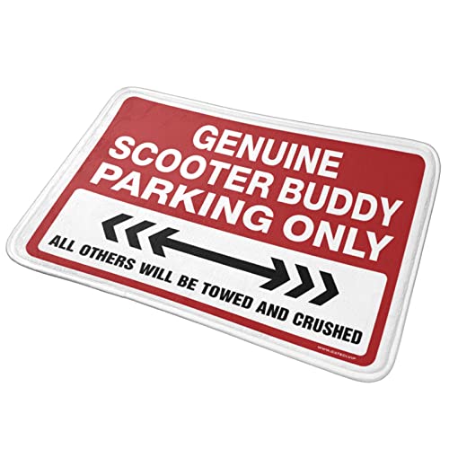 Paillasson d'extérieur Scooter Buddy Parking Only 65x90cm - 3