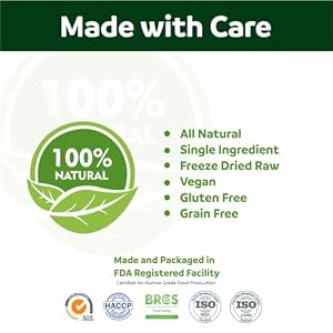 Pumpkin Bits for Canine Digestion - Freeze Dried Pumpkin Canine Treats - 2oz - Scale back Canine Diarrhea and Scotting - 100% Pure Single Ingredient - Prebiotics & Fiber Pumpkin Bits for Canine Digestion – Freeze Dried Pumpkin Canine Treats – 2oz – Scale back Canine Diarrhea and Scotting – 100% Pure Single Ingredient – Prebiotics & Fiber