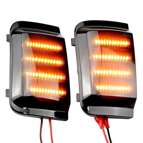 Intermitente LED Fiat Ducato recambio retrovisor secuencial dinámico ahumado 2006-2019