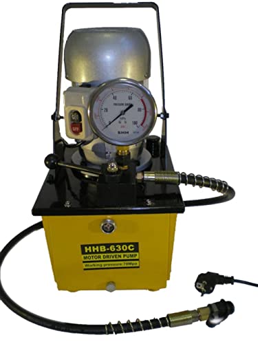 3In1 Electro-Hydraulic Busbar Processor (8") Cutter, Bender, Hole Puncher M-200H #TOP6