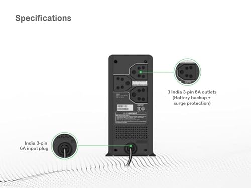 Zebronics U735 600VA/360W - Image 6 of 10