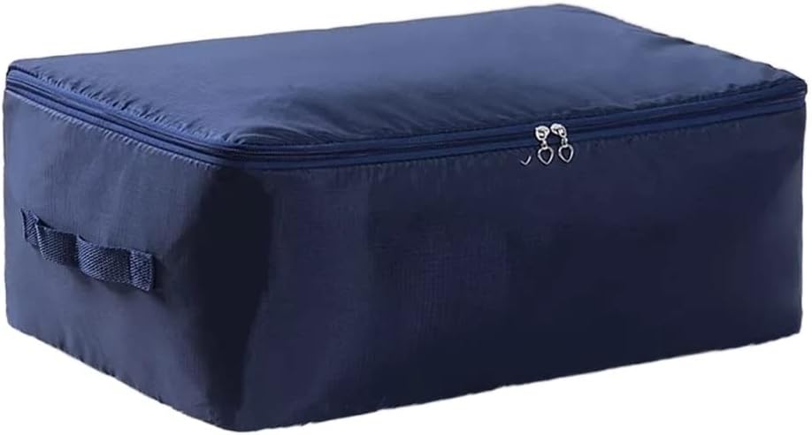 JSEIAJB 2Pcs 130g Wrap Clutter Storage Bag Zip Lock Bag Luggage Organizer Quilt Storage Bag Closet Organizer(58x38x22cm)