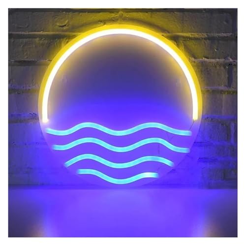 Enseigne lumineuse au néon Lettres colorées déco chambre
