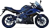 IXIL Auspuff Hyperlow black XL-Edelstahl ER 6 F, 06-11, ER 6 N, 05-11, Versys 650, 06-14, Dualexit, E-gepr., m. Kat.