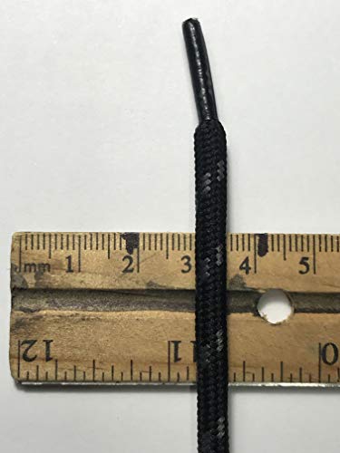 Image of 3 Pairs Heavy Duty Round Boot Laces Shoelaces for Hiking Walking Construction Safety Work Boots Shoes