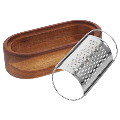 Rallador multifuncional de acero inoxidable para quesos y vegetales miniatura 1