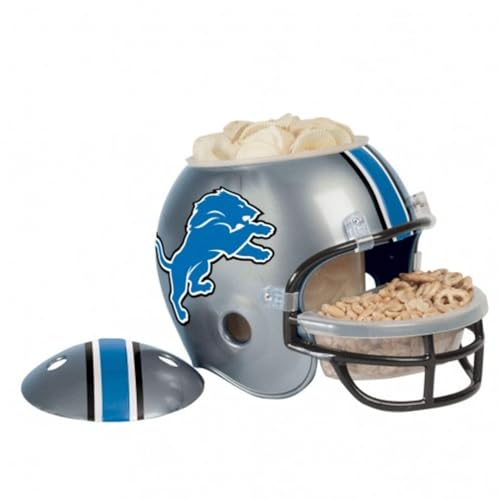 WinCraft Detroit Lions Football NFL Snack Helmet