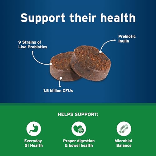Pet Protect Digestive Health Supplement for Dogs, Chicken Flavor, 60ct - Image 4