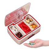 Rangement organisé : notre coupe-pilules portable présente une conception compartimentée pour une catégorisation facile des pilules, ce qui facilite la gestion quotidienne des médicaments.