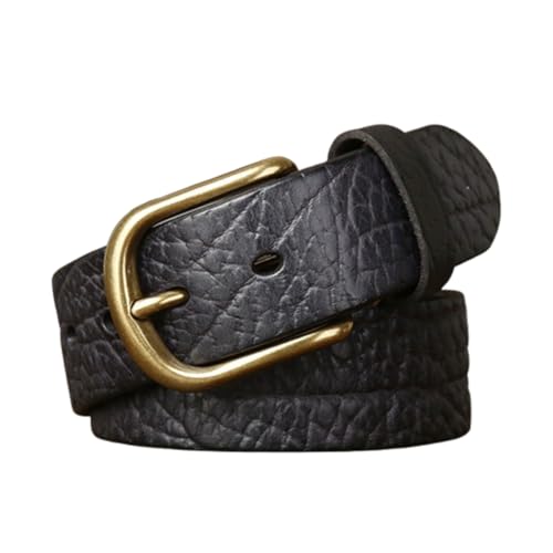 Ceinture cuir vintage crocodile pour jean et pantalon de tous les jours