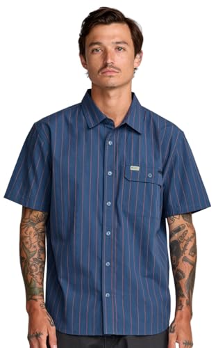 RVCA TJP Dayshift Stripe SS t-shirt homme rayures style vintage