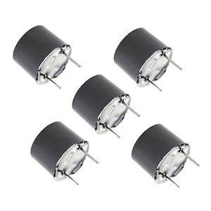 Buguuyo Elektromagnetyczny Brzęczyk 12mm 5 Sztuk