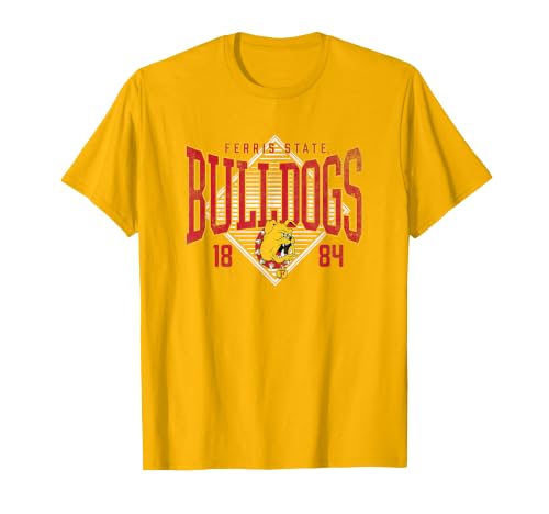 Ferris State University Bulldogs Heritage Block Letter T-Shirt