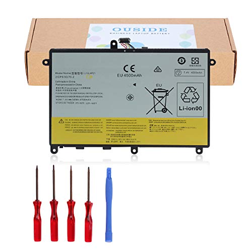 OUSIDE L13L4P21 L13M4P21 Batterie pour Lenovo Yoga 2 11 20428/20332 11.6" 11 20332 121500223 121500224(7.4V 34Wh 4700mAh) Cover