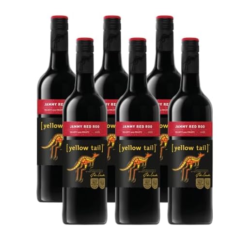 Yellow Tail Cabernet Sauvignon – Halbtrockener Rotwein aus Australien (1 x 0,75l) 3 Yellow Tail Medium Sweet Red Roo – Lieblicher, aromatischer Rotwein aus Australien (6 x 0,75l)