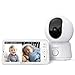 ARENTI AINanny B2 Kit Full-HD Video-Babyphone mit 12,7 cm (5“) LCD-Bildschirm, Kamera, Schwenk- und Neigefunktion mit Auto-Tracking