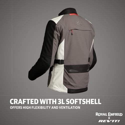 Image of Royal Enfield X Rev'It Mens Darch Pro CE level 2 with rain & thermal liners