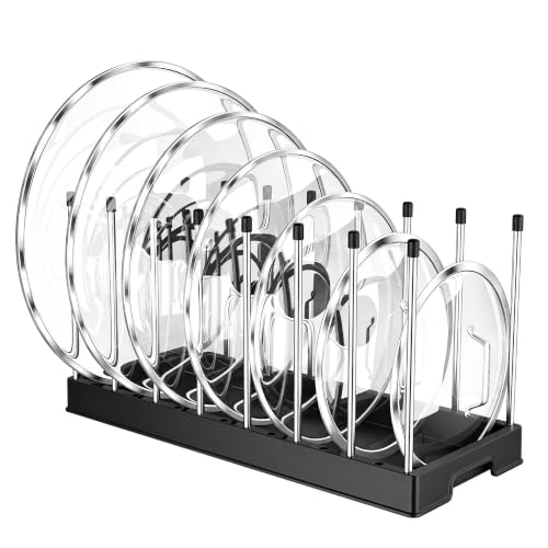 Lifewit-Pot-Lids-Organizer-Inside-Cabinet-Pan-Organizer-with-8-Dividers Lifewit Pot Lids Organizer Inside Cabinet, Pan Organizer with 8 Dividers - Image 1