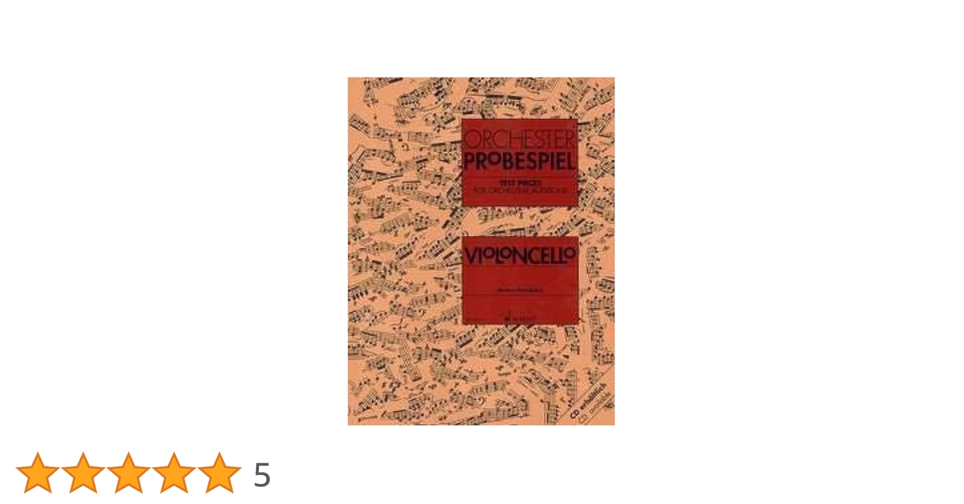 アート・デザイン・音楽 ORCHESTER PROBESPIEL VIOLONCELLO Orchester-Probespiel Violoncello | buy now in the Stretta