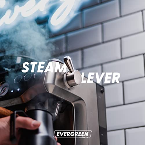 Evergreen Coffee | Steam Lever Upgrade For Breville Espresso Machines | Stainless Steel | Compatible With Breville Barista Express, Pro, And Infuser #TOP1