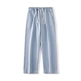 GDGTBNH Pantalones Cargo Hombre Pantalon Lino Hombre Pantalones De Pana Hombre Pantalón De Vestir Hombre Pantalon Militar Mujer Cazadoras Hombre Ropa Gym Hombre Pantalones De Pana Turquesa S