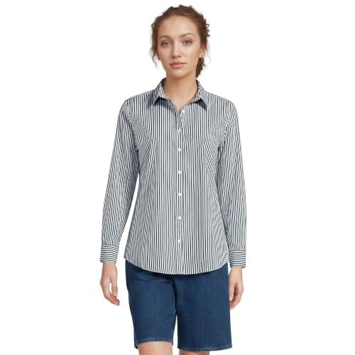 Image of Lands' End Women's Pinwale Cord Long Sleeve Shirt