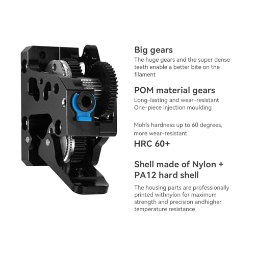 Extrusora doble engranaje Ender3 V2 con motor potente - Fernando Cortés Extrusora doble engranaje Ender3 V2 con motor potente - Fernando Cortés