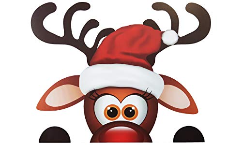 Stomping Ground Toys Decoración de la Ventana Extraíble PVC Pegatinas Electrostáticas para Fiesta