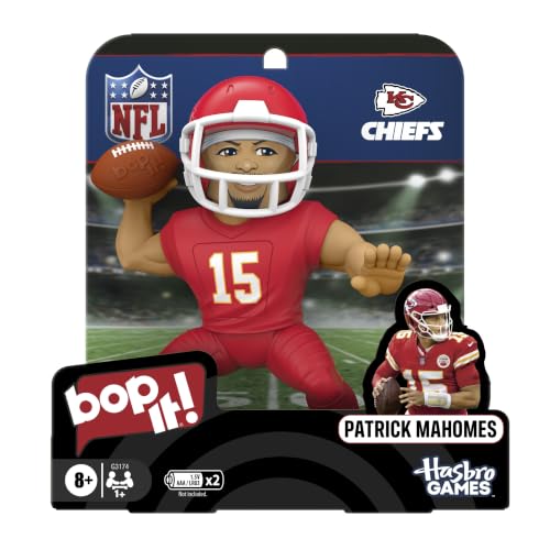 Hasbro Gaming Bop It! Patrick Mahomes Edition Game